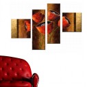 4 Parçalı Tablo - Flo-056