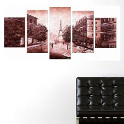5 Parçalı Tablo - Art-001 - 1