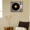 Retro LP Plaklı Pikap Saat - Philips - 2