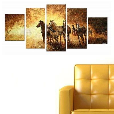 5 Parçalı Tablo - Ntr-007 - 2