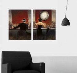 2 Parçalı Tablo Saat - CPS-001 - 2