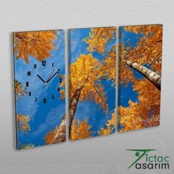 3 Parçalı Tablo & Saat - PCS-013 - 1