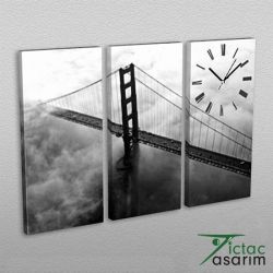 3 Parçalı Tablo & Saat - PCS-025 - 1