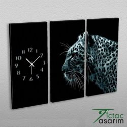 3 Parçalı Tablo & Saat - PCS-028 - 1