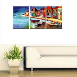 3 Parçalı Tablo & Saat - FCS-016 - 1