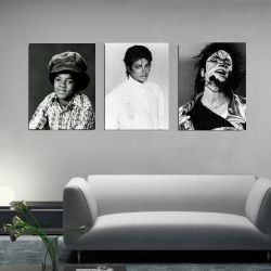 3 Parçalı Tablo - Michael Jackson - 1