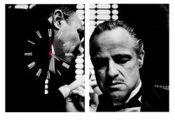 2 Parçalı Tablo Saat - Godfather - 1