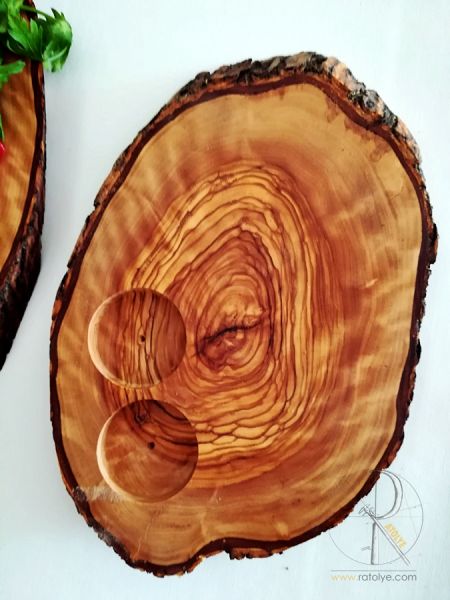 Zeytin Ağacı Rakı Sunum Tabağı - CA06-05 - 1