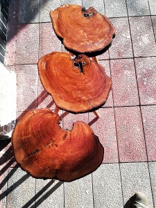 Zeytin Dilimi 3lü Zigon Sehpa - QF02-11 - 3