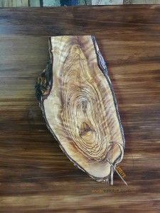 Zeytin Sunum ve Kesme Tahtası - 33x16 cm - KS36